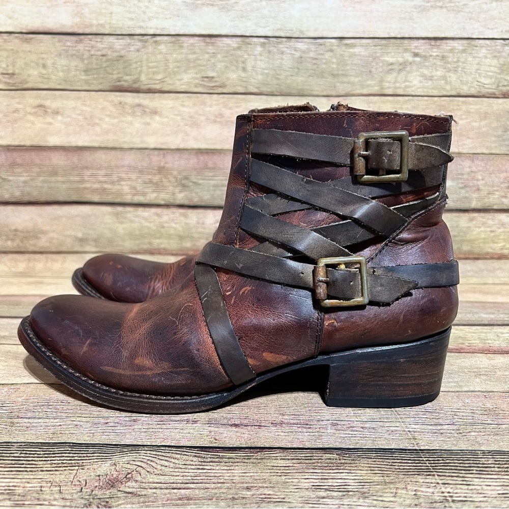 Freebird By Steven Brown Leather Sammi Boots